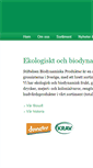 Mobile Screenshot of biodynamiskaprodukter.se